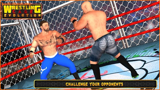 WRESTLING CAGE EVOLUTION - WRESTLING GAMES & FIGHT screenshot