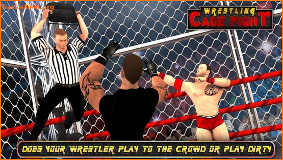 Wrestling Cage Fight - Free Wrestling Games 2K18 screenshot