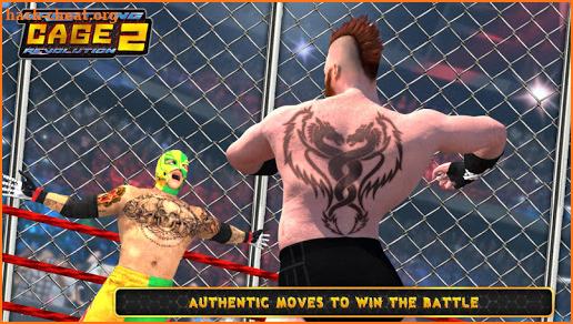 WRESTLING CAGE REVOLUTION 2 : WRESTLING GAMES 2K18 screenshot