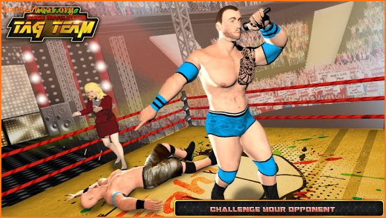 WRESTLING CAGE REVOLUTION:TAG TEAM WRESTLING GAMES screenshot