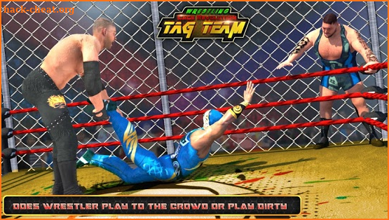 WRESTLING CAGE REVOLUTION:TAG TEAM WRESTLING GAMES screenshot