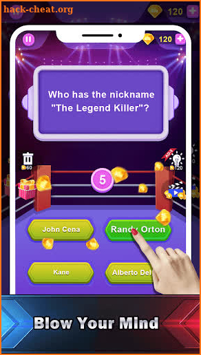 Wrestling Quiz screenshot