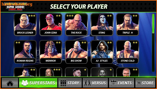 Wrestling Stars  Super Legend Fight Pro screenshot