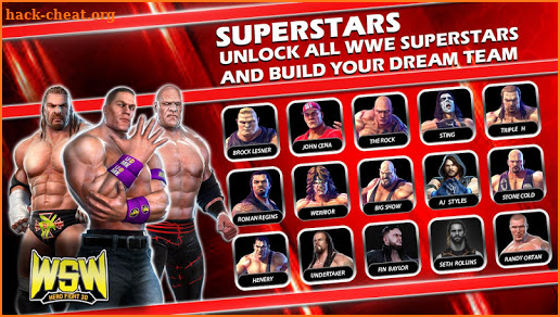 Wrestling Superstar Warriors Hero Fight 3D screenshot