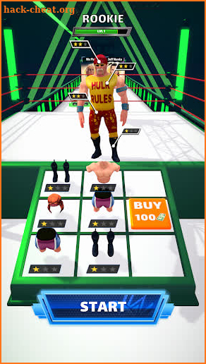 Wrestling Trivia Run screenshot