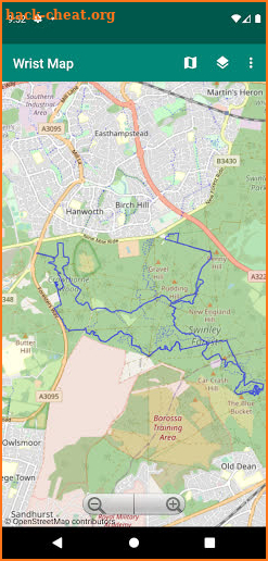 WristMap screenshot