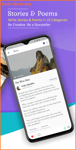 Writco — Publish & Write Stories, Poems, Quotes screenshot