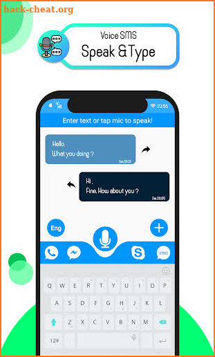 Write Voice SMS Pro 2019 Translate Message screenshot