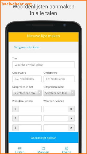 WRTS - Woordjes leren screenshot