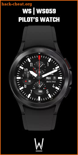 WS059 – Pilot's watch Face screenshot