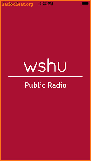 WSHU Public Radio App screenshot