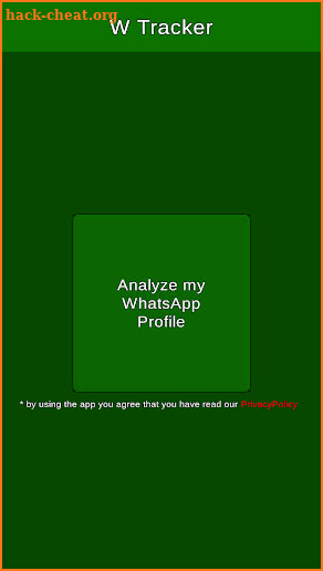 WTracker, who viewed my profile screenshot