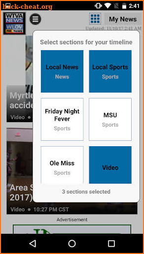 WTVA/WLOV News screenshot