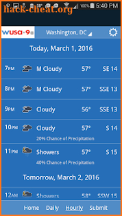 WUSA 9 WEATHER screenshot