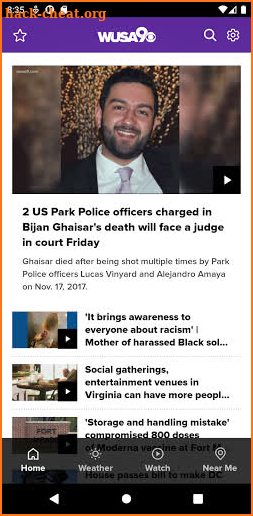 WUSA9 News screenshot