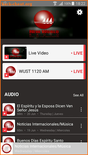 WUST 1120 AM screenshot