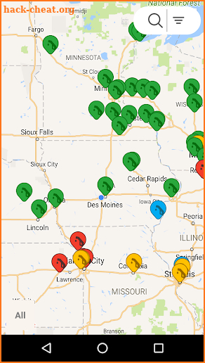 WW CNG Fuel Finder screenshot