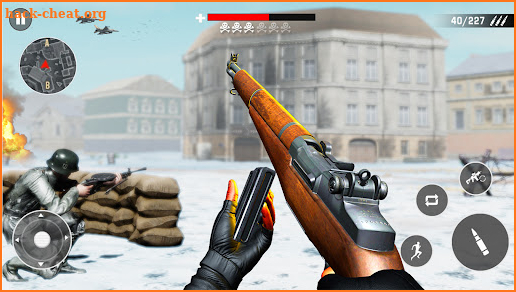 WW2 Gun War Hero Shooting Game screenshot