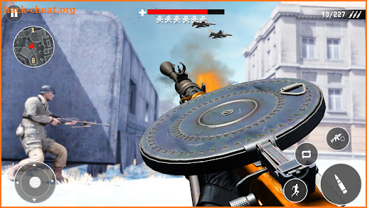 WW2 Gun War Hero Shooting Game screenshot