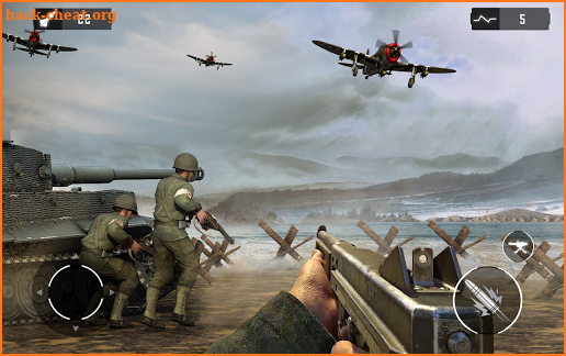 WW2 US Army Commando Unknown battleground survival screenshot