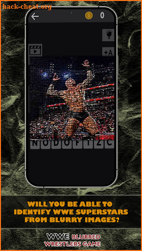 WWE Blurred Wrestlers Game screenshot