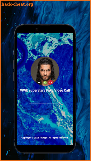 WWE superstars Fake Video Call screenshot