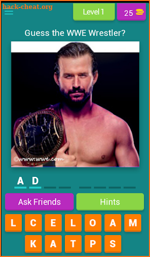 WWE Superstars Quiz screenshot