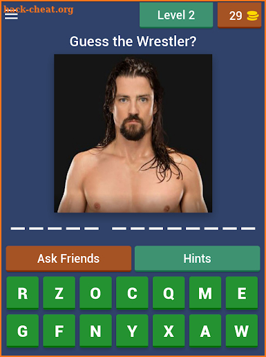 WWE Wrestler Quiz (RAW) screenshot