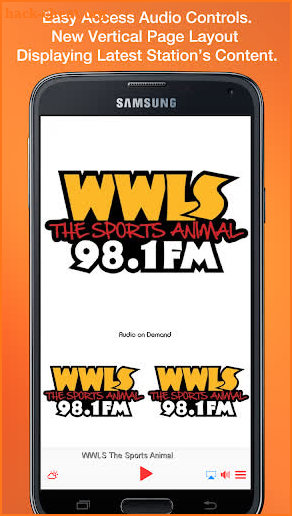 WWLS The Sports Animal screenshot