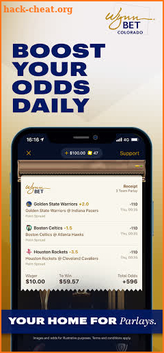 WynnBET: CO Sportsbook screenshot