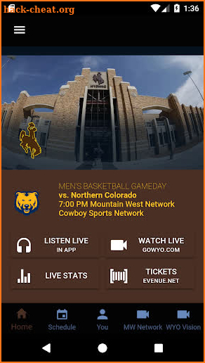 WYO Cowboys & Cowgirls Gameday screenshot