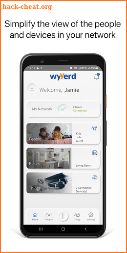 Wyyerd MyNetwork screenshot