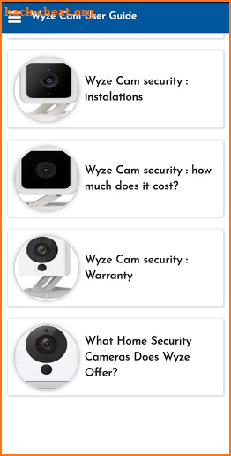 Wyze Cam User Guide screenshot