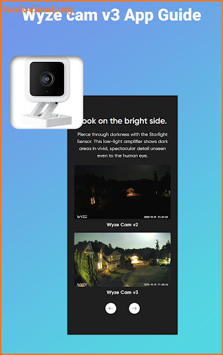 Wyze cam v3 App Guide screenshot