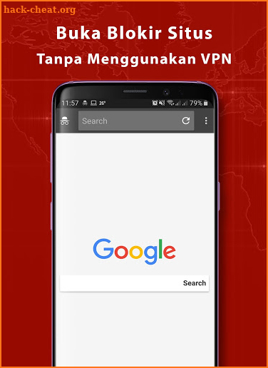 X Browser Buka Situs Blokir Tanpa VPN screenshot