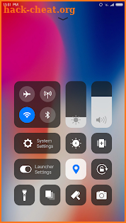 X Launcher Pro: PhoneX Theme, IOS Control Center screenshot