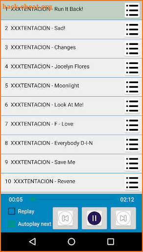 X-X-X-T-e-n-t-a-c-i-o-n Songs Offline Music screenshot