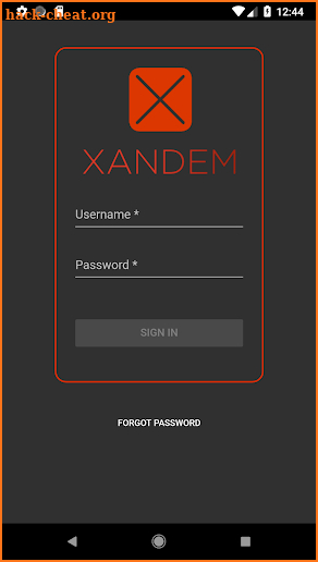 XANDEM screenshot