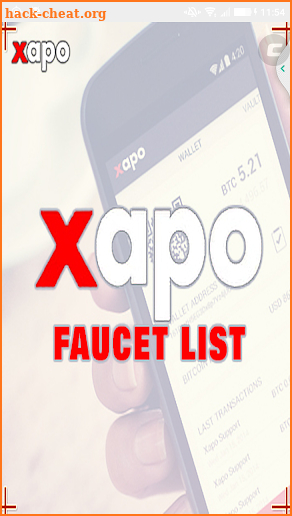 Xapo Faucets screenshot