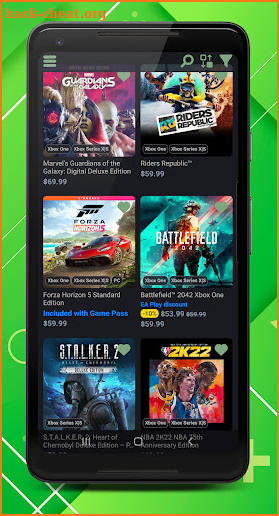 XB Store screenshot