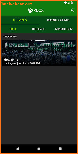 Xbox Events (Beta) screenshot