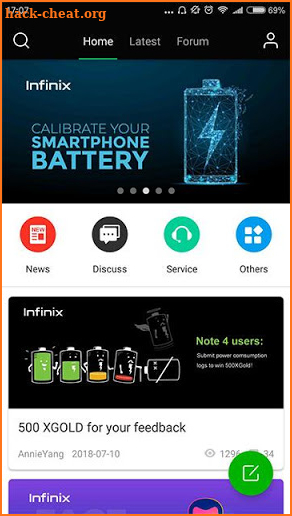 XClub-Infinix Fans Club screenshot