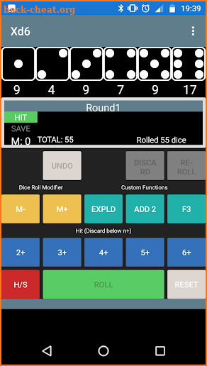 Xd6 - Dice Roller screenshot