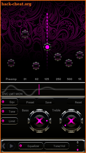 XEEX Poweramp Skin screenshot