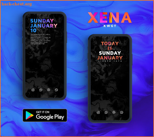 Xena kwgt screenshot