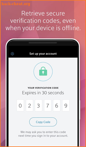 XFINITY Authenticator screenshot