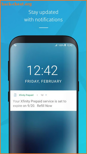 Xfinity Prepaid screenshot