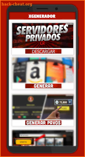 XGenerador - Gift card Sorteos de pavos y tarjetas screenshot