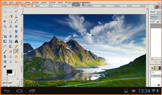 XGimp Image Editor screenshot