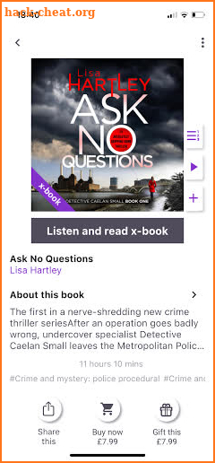 xigxag: Audiobooks Without A Subscription screenshot